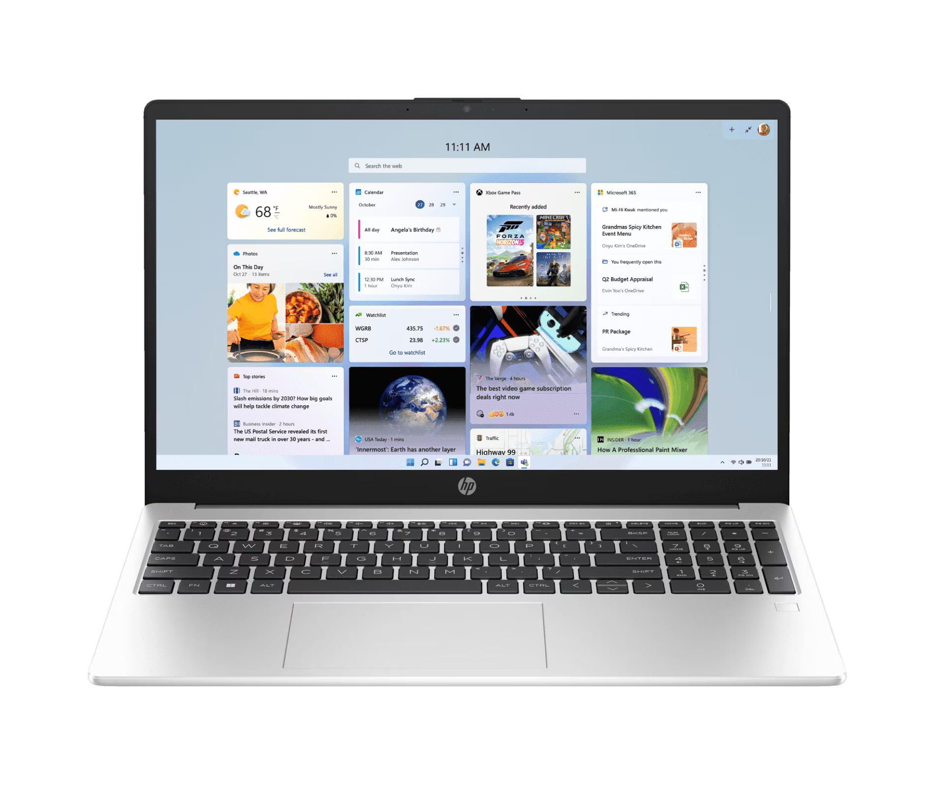 HP 255 G10 15.6" FHD Notebook , AMD Ryzen 3 7320U 2.4GHz , 4GB RAM , 256GB PCIe SSD , Windows 11 Home , Dark Ash Silver (B84PBUA)