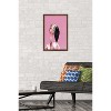 Trends International Snowtap - Flamingo Photobomb Framed Wall Poster Prints - 2 of 4