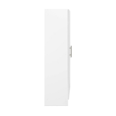 Elite 32" White Laminate Freestanding Storage Cabinet