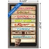 Trends International Marvel Cinematic Universe - Guardians of the Galaxy 2 - Tapes Framed Wall Poster Prints - 3 of 4