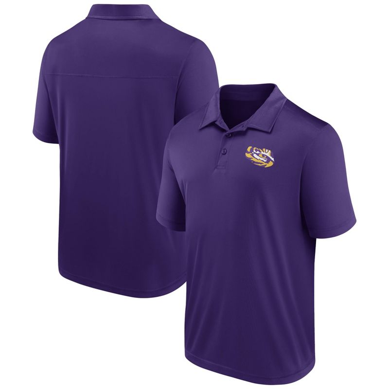NCAA LSU Tigers Men&#39;s Chase Polo T-Shirt, 1 of 4