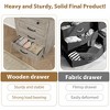 4 Dresser for Bedroom, 34.8" Tall Vertical Drawer Dresser with Large Storage, Freestanding Wooden Closet Chest - 4 of 4