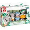 Hape: Koala Family - 4 Animal Articulated Figures, Wooden Toy Miniatures,Age 3+ - 2 of 4