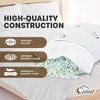 Comfez Shredded Memory Foam Pillow with Removable Cover - Single Pillow White - image 3 of 4