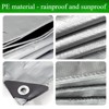 Paaaawaters Thickened PE waterproof cloth, plastic canopy, sun protection and sunshade cloth, moisture-proof cover - 3 of 4