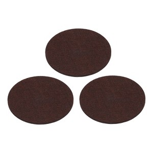 Unique Bargains Adhesive Anti-Slip Felt Floor Pads for Lamp Bases 3 Pcs - 1 of 3