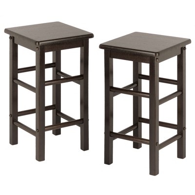 Dark Brown Drop Leaf Kitchen Cart with Storage