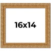PosterPalooza | Contemporary Gold Picture Frame - UV Acrylic, Backing Board, Hanging Hardware Included - 2 of 4