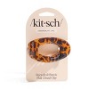 Kitsch-Mass Medium Flat Cloud Hair Claw Clip - Tortoise - 4 of 4
