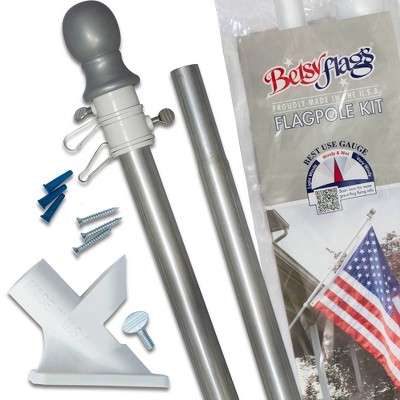 Photo 1 of 6 2 piece Aluminum Flag Pole