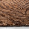 Bohemian BOH224 Hand Knotted Runner Rug  Natural / Black 2'-6" X 8' - Safavieh. - 3 of 4