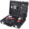 44 Pieces Professional Air Tool Accessories Kit With Impact Wrench Air Ratchet Die Grinder Air Hammer Dual Air Chuck Tire Gauge - 4 of 4