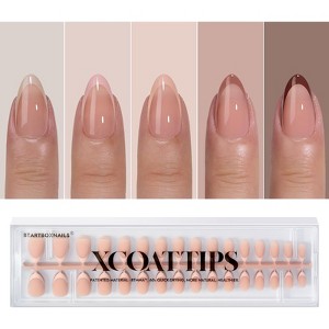 BTArtboxnails XCOATTIPS® French Nails - Brown Pastel Collection - 1 of 4
