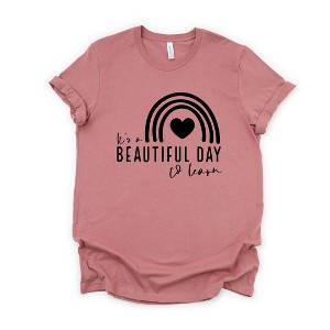 Simply Sage Market Women's It's A Beautiful Day To Learn Short Sleeve Graphic Tee - 1 of 4