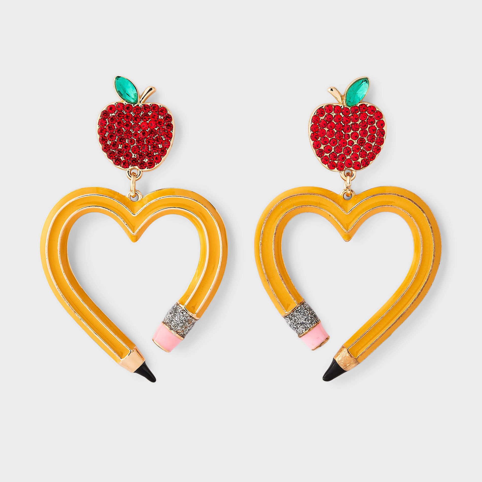 SUGARFIX by BaubleBar Rise Shine School Time Earrings - Gold