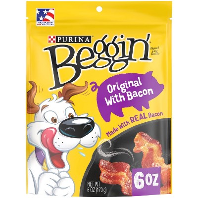 Purina Beggin' Strips Dog Training Treats with Bacon Chewy Dog Treats