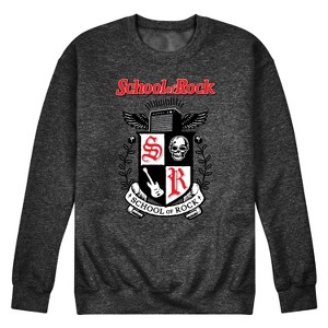 Men's - School of Rock - School Crest Graphic Fleece Sweatshirt - 1 of 4