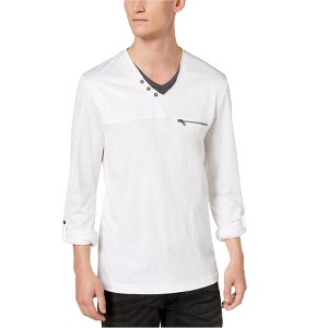 I.N.C International Concepts Mens Twilight Basic T-Shirt, White, Small - 1 of 1