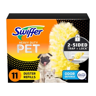 Swiffer Dusters, Pet Heavy Duty Refills with Febreze Odor Defense - Unscented - 11ct