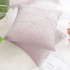 PiccoCasa Velvet Soft Square Plaid Throw Pillow Cases for Car Sofa 2 Pcs - 3 of 4