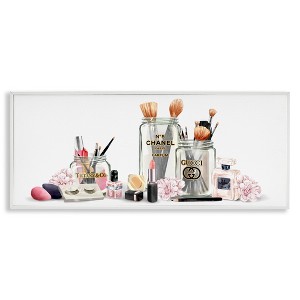 Stupell Industries Floral Makeup Collection Still Life, 30" x 13" - 1 of 4