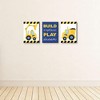 Big Dot of Happiness Construction Truck - Baby Boy Nursery Wall Art and Kids Room Decorations - Gift Ideas - 7.5 x 10 inches - Set of 3 Prints - 3 of 4