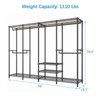 VIPEK V40L Clothes Rack with Dimmable LED Lights, Heavy Duty Clothing Rack  Portable Closet Wardrobe Max Load 890lbs - image 3 of 4