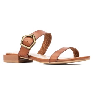 New York & Company Helga Women's Big Buckle Sandal - 1 of 4