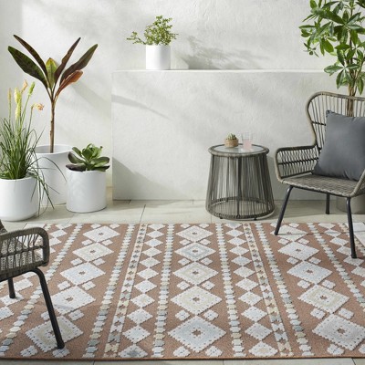 Hauteloom Metta Rust Area Rug