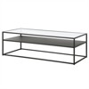 54 in. Black Bronze Coffee Table - Henn&Hart - 4 of 4