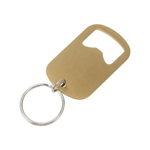 Unique Bargains Bottle Opener Standard Bottle Opener Small Hand Clean Only Stainless Steel 1.22"x1.97" 1Pcs - 1 of 4