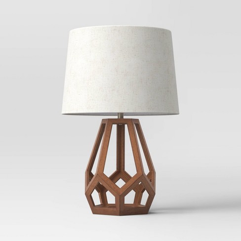 Large Bamboo Table Lamp (includes Led Light Bulb) Brass - Threshold™ :  Target