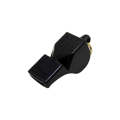Kemp USA Bengal 60 Whistles for Adults Pea-Less Design Whistle for Coaches Black