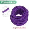 Unique Bargains Soft Polyester Decorative Cord Twisted Rope Trim 1 Pc - 3 of 4
