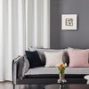 Deconovo Silver Line & Dots Blackout Curtains, 2 Panels (38” W) - 2 of 4