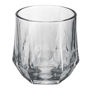 Unique Bargains Diamond Stemless Thickened Whiskey Glasses Grey - 1 of 4