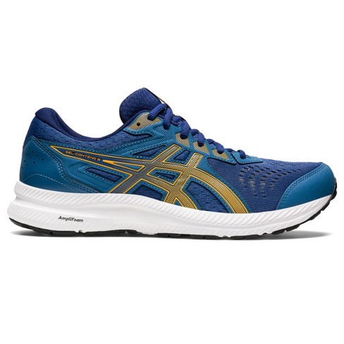 ASICS Men's GEL-CONTEND 8 (4E) Running Shoes, 11.5XW, blue