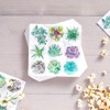 Sparkle and Bash 100 Pack Succulent Paper Napkins for Birthday Party (6.5 In) - image 2 of 4