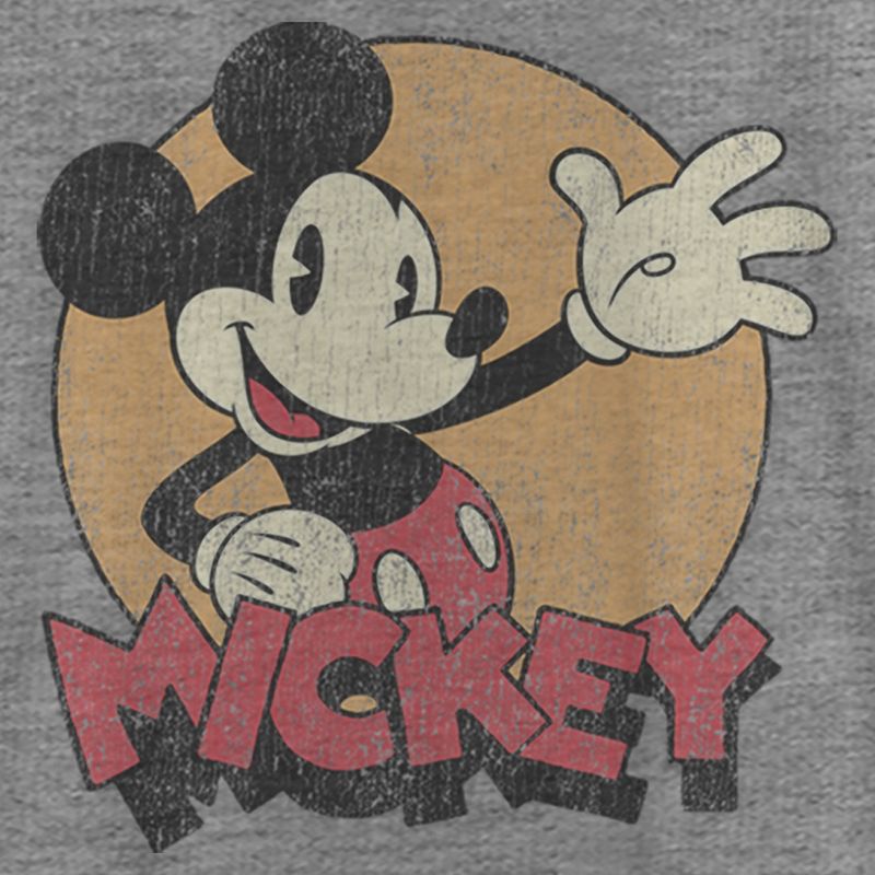 Women's Mickey & Friends Retro Mickey Mouse Racerback Tank Top, 2 of 5
