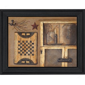 Country Treasures By Pam Britton, Printed Wall Art, Ready To Hang Framed Poster, Black Frame - 1 of 4