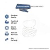 Topvacuumparts Replacement Part For Bissell 1252 Vacuum Microfiber Steam Mop Pad Kit 2PK # compare to part 1112 - 2 of 3