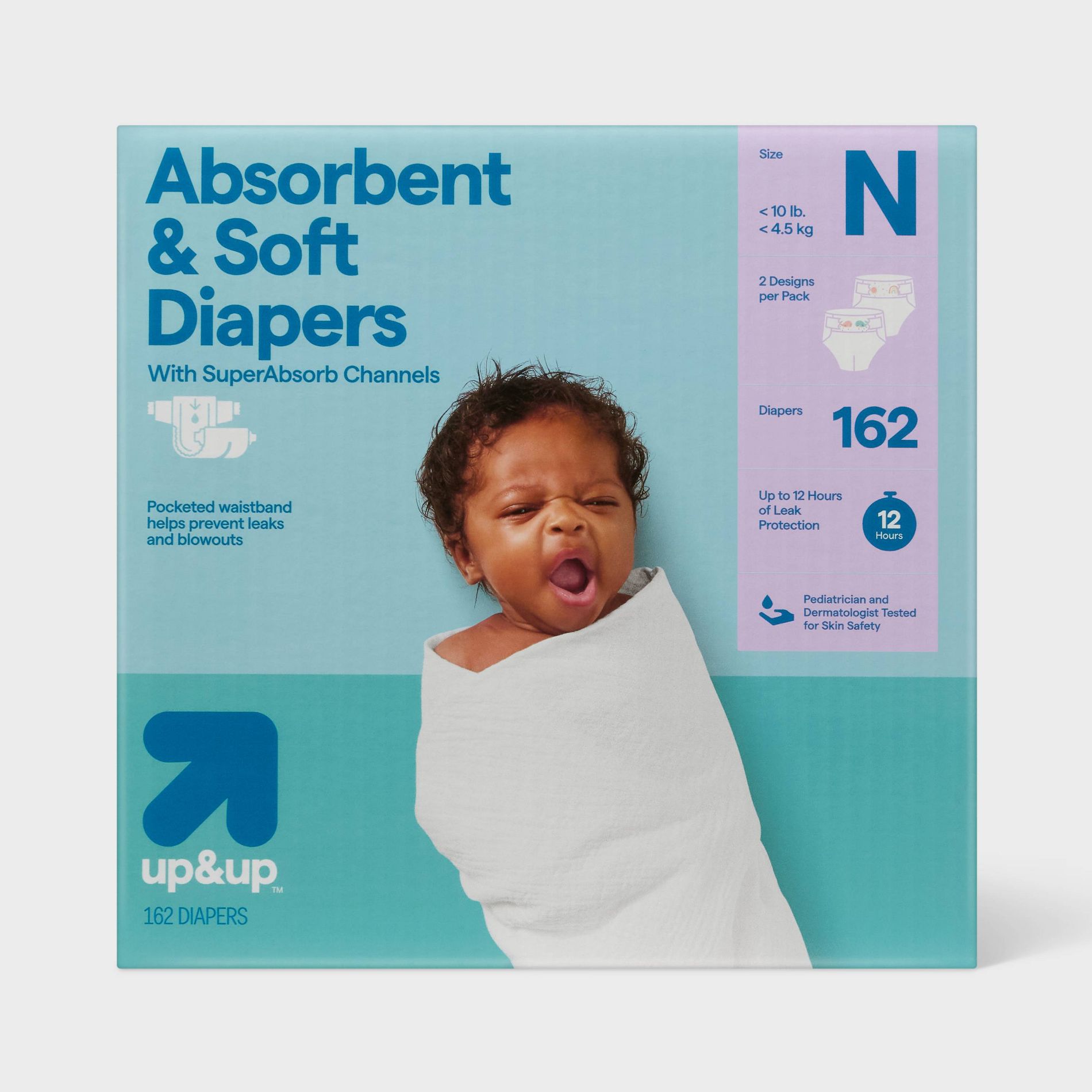 Disposable Diapers - up&up™ (Select Size and Count)