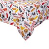 Design Imports  Bbq Fun Print Outdoor Tablecloth 60X84 - 4 of 4