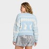 Women's Rabbit Print Cropped Cardigan Sweater - Wild Fable™ - 2 of 3