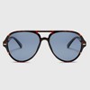Anna-Kaci Women's Retro Aviator Sunglasses with Gradient Lenses - 2 of 3