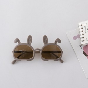 MyKids-USA Fashion Bunny Shape Solid Color Sunglasses - 1 of 3