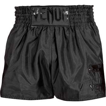 Venum Classic Muay Thai Shorts - Black/Black