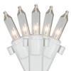 Northlight Mini Net Style Cloun Wrap Christmas Lights - 4' x 6' - Clear - White Wire - 4 of 4