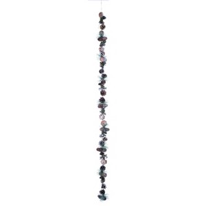 Transpac Natural Material 57 in. Multicolor Christmas Pinecone with Accent Garland - 1 of 2