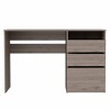 NicBex Home Office Desk 47.4" W Modern Writing Desk with Shelf, 3 Drawers and Spacious Wooden Desktop for Office, Study, Living Room - 4 of 4